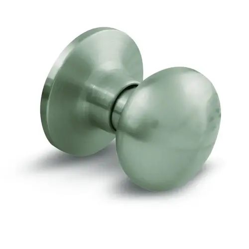 Flat Ball Passage Knob Satin Nickel Flat Ball Passage Knob Satin Nickel