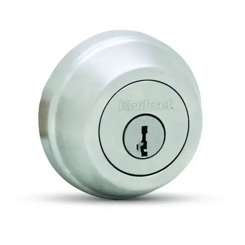 Kwikset SmartKey 780 Single Cylinder Deadbolt Satin Chrome Kwikset SmartKey 780 Single Cylinder Deadbolt Satin Chrome