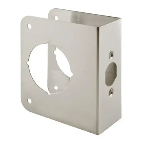 Door Reinforcer Standard 3-7/8" x 4-1/2" Stainless Steel Door Reinforcer Standard 3-7/8" x 4-1/2" Stainless Steel