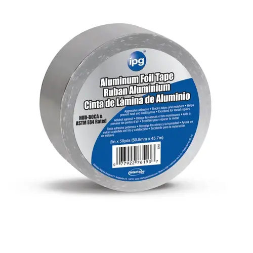 Foil Tape, 2" x 50 Yard Roll Foil Tape, 2" x 50 Yard Roll