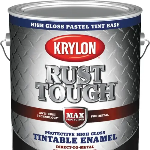 Krylon Rust Tough Gloss Clear Direct-to-Metal Interior/Exterior Oil-Based Industrial Enamel Paint, 1-Gallon Krylon Rust Tough Gloss Clear Direct-to-Metal Interior/Exterior Oil-Based Industrial Enamel Paint, 1-Gallon