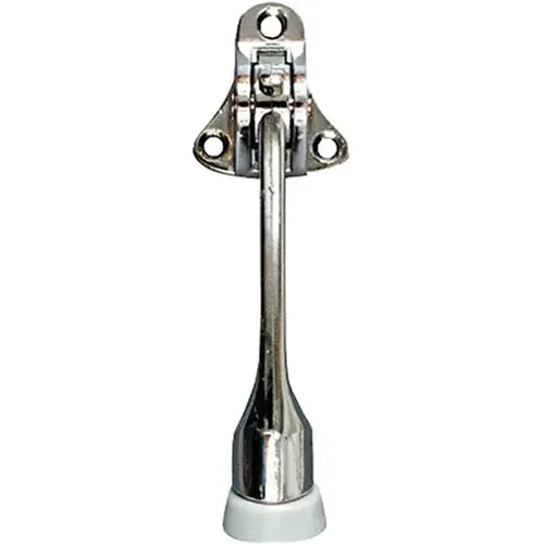 Drop Down Door Holder Aluminum 4" Drop Down Door Holder Aluminum 4"