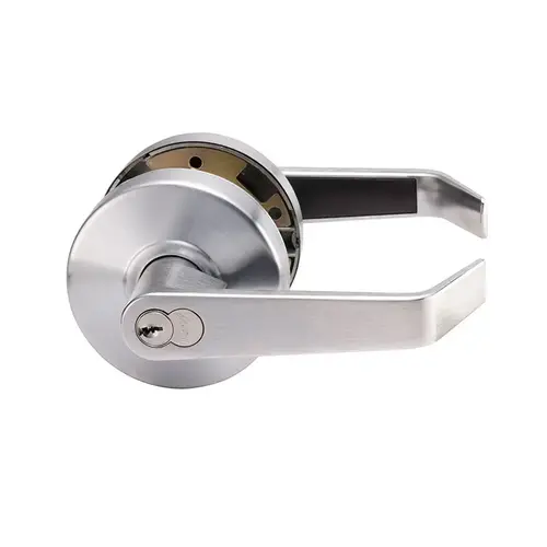 GL Series Cylindrical Lever Lock, Satin Chrome GL Series Cylindrical Lever Lock, Satin Chrome
