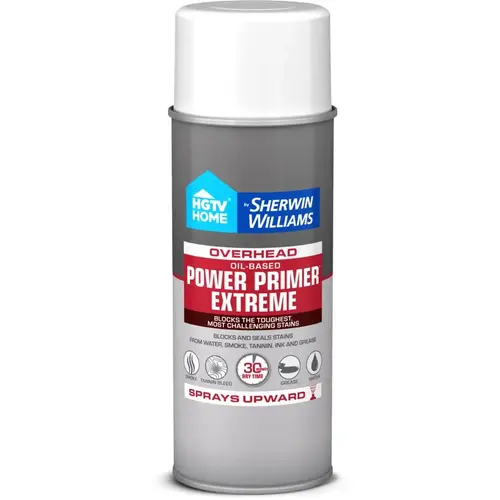 HGTV Home by Sherwin-Williams Interior/Exterior Multipurpose Oil-Based Wall and Ceiling Primer, 12-Oz HGTV Home by Sherwin-Williams Interior/Exterior Multipurpose Oil-Based Wall and Ceiling Primer, 12-Oz