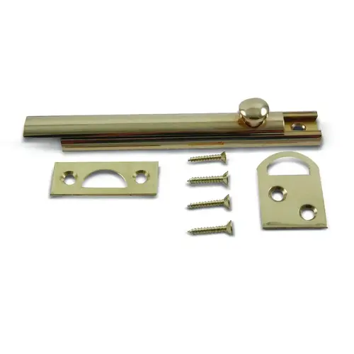 Door Surface Slide Bolt Polished Brass Door Surface Slide Bolt Polished Brass