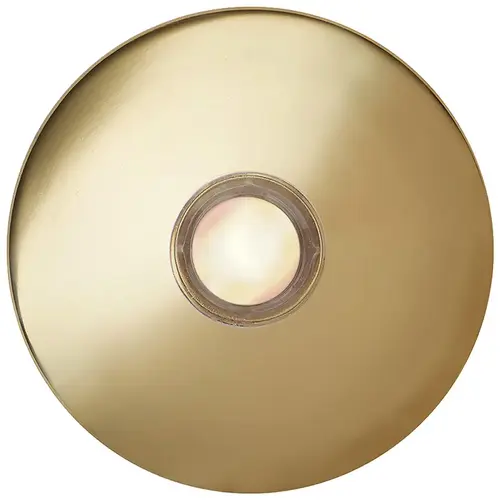 Newhouse Hardware Round Lighted Door Chime Button Newhouse Hardware Round Lighted Door Chime Button