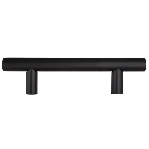3" CC, 5-3/8" Length Skyline Bar Pull, Matte Black 3" CC, 5-3/8" Length Skyline Bar Pull, Matte Black