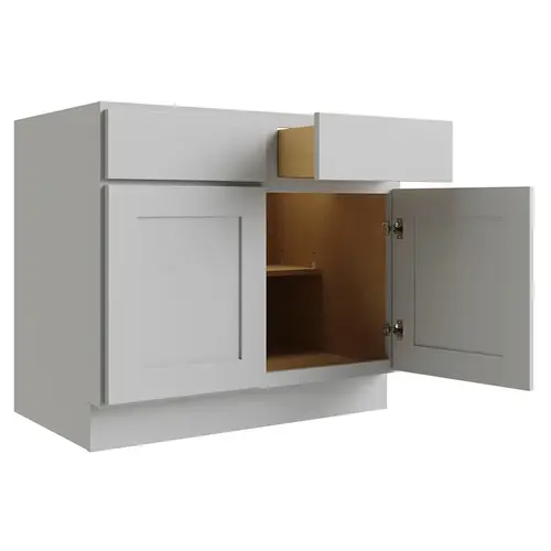 Reliabilt Parkstone Grey Base Cabinet, 36-in W Reliabilt Parkstone Grey Base Cabinet, 36-in W