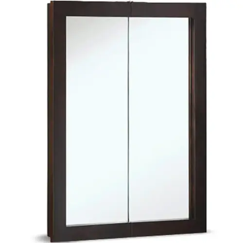 Surface Mount Bi-View Medicine Cabinet 24" x 30" Espresso Surface Mount Bi-View Medicine Cabinet 24" x 30" Espresso
