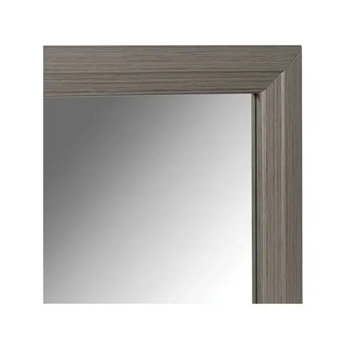 Framed Mirror with Brushed Nickel Frame 42" x 42" Framed Mirror with Brushed Nickel Frame 42" x 42"