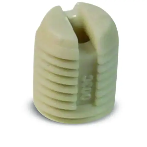 White 8mm Plastic Anchor - pack of 5 White 8mm Plastic Anchor - pack of 5