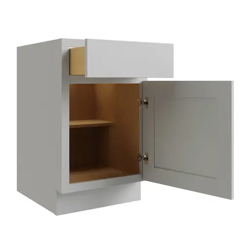 Reliabilt Parkstone Grey Base Cabinet, 9-in W Reliabilt Parkstone Grey Base Cabinet, 9-in W
