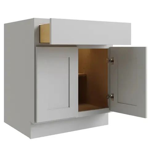 Reliabilt Parkstone Grey Base Cabinet, 24-in W Reliabilt Parkstone Grey Base Cabinet, 24-in W