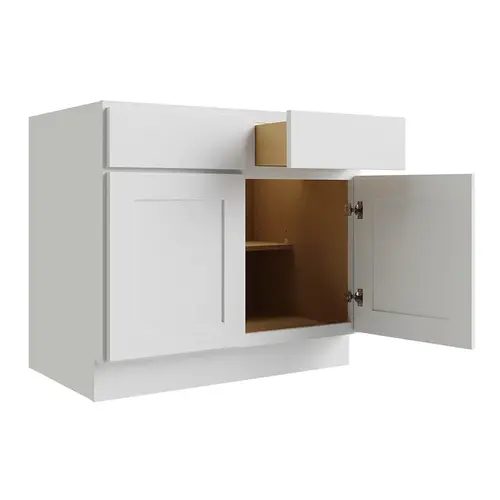 Reliabilt Parkstone White Base Cabinet, 36-in W Reliabilt Parkstone White Base Cabinet, 36-in W