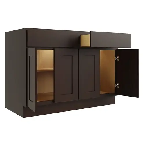 Reliabilt Parkstone Espresso Base Cabinet, 48-in W Reliabilt Parkstone Espresso Base Cabinet, 48-in W
