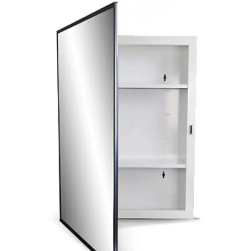 Surface Mount Medicine Cabinet Framed Mirror 16" x 22" Surface Mount Medicine Cabinet Framed Mirror 16" x 22"