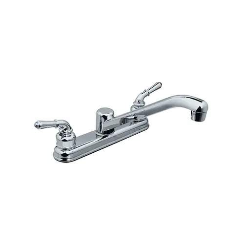 Dominion Non-Metallic Chrome Kitchen Faucet with Spray Dominion Non-Metallic Chrome Kitchen Faucet with Spray
