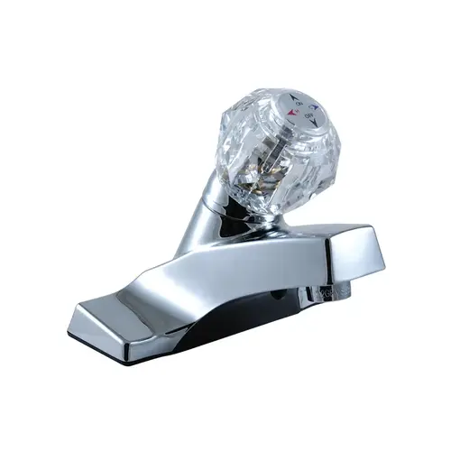 Dominion Chrome Lavatory Faucet with Pop-Up Dominion Chrome Lavatory Faucet with Pop-Up