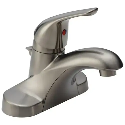 Delta Foundations 1-Handle Lavatory Stainless Steel Faucet Delta Foundations 1-Handle Lavatory Stainless Steel Faucet