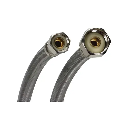 Fluidmaster Stainless Faucet Supply Line 3/8 Comp x 1/2 IPS x 30" Fluidmaster Stainless Faucet Supply Line 3/8 Comp x 1/2 IPS x 30"