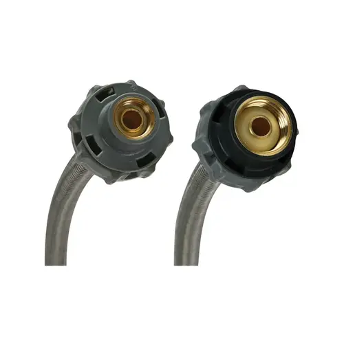 Fluidmaster Stainless Click Seal Faucet Supply Line 3/8"C x 1/2"FIP x 30" Fluidmaster Stainless Click Seal Faucet Supply Line 3/8"C x 1/2"FIP x 30"