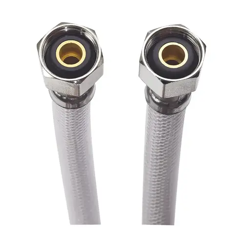 PVC Faucet Supply Line 1/2" Comp X 1/2" IPS X 16" PVC Faucet Supply Line 1/2" Comp X 1/2" IPS X 16"