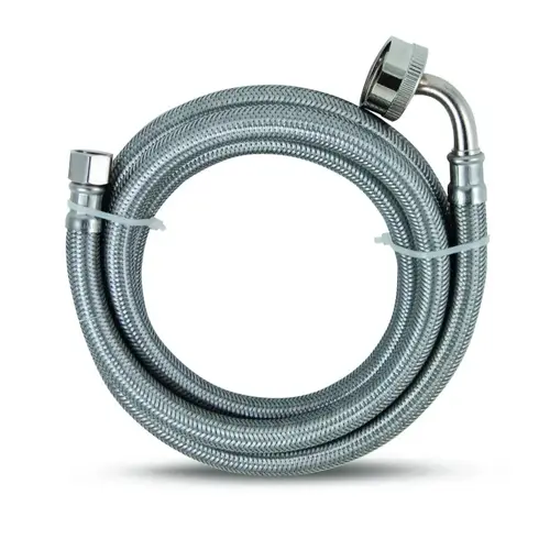 60" Stainless Dishwasher Supply Line with Female Hose Thread 60" Stainless Dishwasher Supply Line with Female Hose Thread