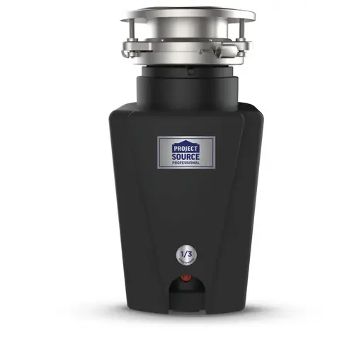 Project Source Professional 1/3 HP Disposal Without Cord Project Source Professional 1/3 HP Disposal Without Cord