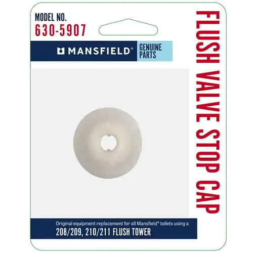 Mansfield Plastic Flush Valve Assembly for Use with The 211 Flush Tower Mansfield Plastic Flush Valve Assembly for Use with The 211 Flush Tower