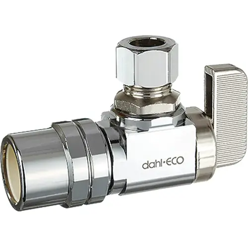 1/4 Turn Angle Stop 1/2" CPVC x 3/8" Comp 1/4 Turn Angle Stop 1/2" CPVC x 3/8" Comp