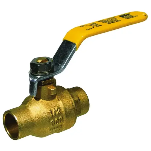 Full Port Ball Valve 1/2" Sweat Full Port Ball Valve 1/2" Sweat