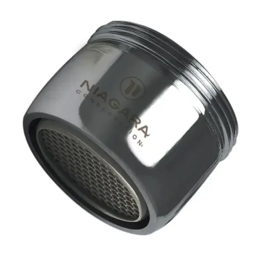 AM Conservation Dual Thread Aerator 1.0 GPM Chrome Pack of 6 AM Conservation Dual Thread Aerator 1.0 GPM Chrome Pack of 6