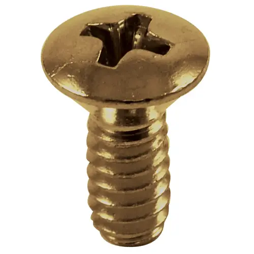 Brass Bibb Screws 8-32 x 3/8" - pack of 10 Brass Bibb Screws 8-32 x 3/8" - pack of 10