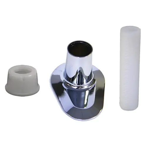 Pfister Genuine Chrome Teardrop Escutcheon Set Pfister Genuine Chrome Teardrop Escutcheon Set