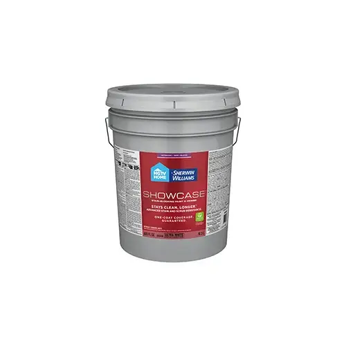 HGTV Home by Sherwin-Williams Showcase Interior Paint Semi-Gloss Ultra White/Base A Five Gallons 2003-4B HGTV Home by Sherwin-Williams Showcase Interior Paint Semi-Gloss Ultra White/Base A Five Gallons 2003-4B
