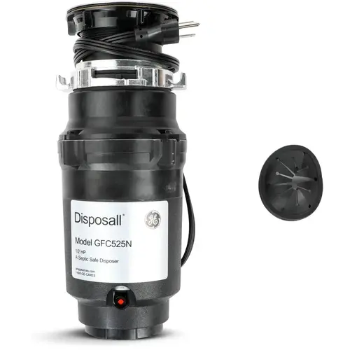 GE 1/2 HP Corded Disposal GE 1/2 HP Corded Disposal