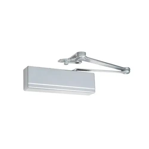 KIT - 281 Series Surface Door Closer, PS Heavy Duty Parallel Arm with Positive Stop, ADA Cast Iron Heavy Duty Powerglide Series, Adjustable Spring Size 1-6, TB Thru-Bolts, UL Listed for Fire Rated Doors, All Weather Fluid, Grade 1, 689/EN Sprayed Aluminum KIT - 281 Series Surface Door Closer, PS Heavy Duty Parallel Arm with Positive Stop, ADA Cast Iron Heavy Duty Powerglide Series, Adjustable Spring Size 1-6, TB Thru-Bolts, UL Listed for Fire Rated Doors, All Weather Fluid, Grade 1, 689/EN Sprayed Aluminum