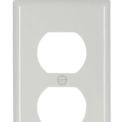 Eaton 1-Gang Standard-Size White Nylon Duplex Wall Plate, Pack of 10 Eaton 1-Gang Standard-Size White Nylon Duplex Wall Plate, Pack of 10