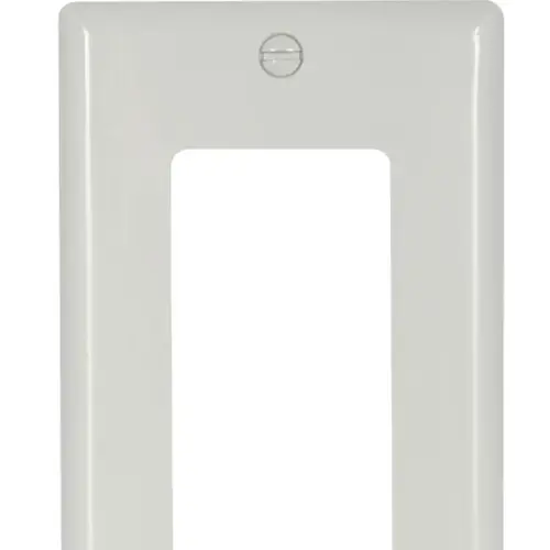 Eaton 1-Gang Standard-Size White Nylon Decorator Wall Plate, Pack of 15 Eaton 1-Gang Standard-Size White Nylon Decorator Wall Plate, Pack of 15