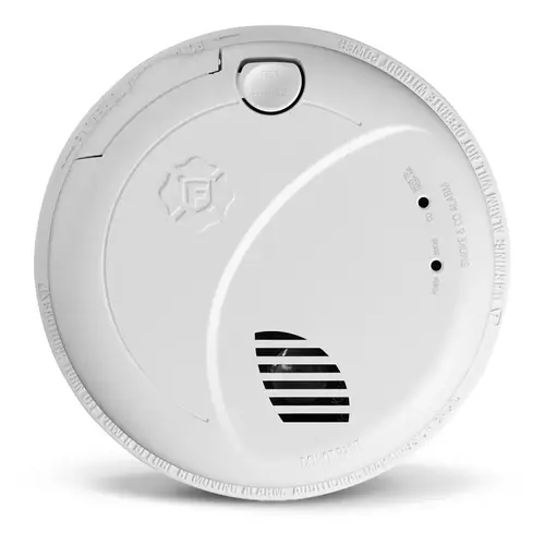 BRK Hardwired Interconnectable Combination Smoke/CO Alarm with AA Battery Back-Up and Voice BRK Hardwired Interconnectable Combination Smoke/CO Alarm with AA Battery Back-Up and Voice