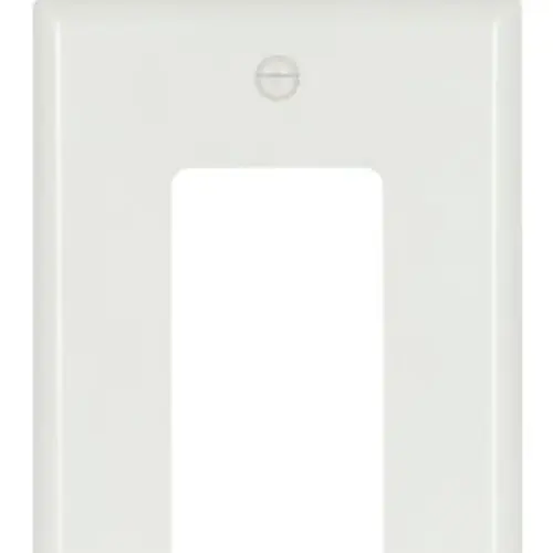 Eaton 1-Gang Midsize White Thermoplastic Decorator Wall Plate, Pack of 25 Eaton 1-Gang Midsize White Thermoplastic Decorator Wall Plate, Pack of 25