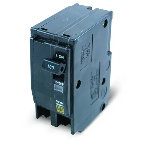 Square D Style Main Breaker 100 Amp Double Pole Square D Style Main Breaker 100 Amp Double Pole