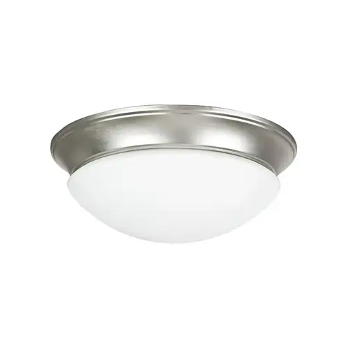 15" Ceiling Dome Fixture 3-Bulb Satin Nickel 15" Ceiling Dome Fixture 3-Bulb Satin Nickel