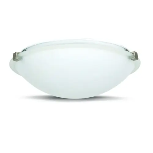 12" Flush Mount Fixture Bright Satin Nickel 12" Flush Mount Fixture Bright Satin Nickel