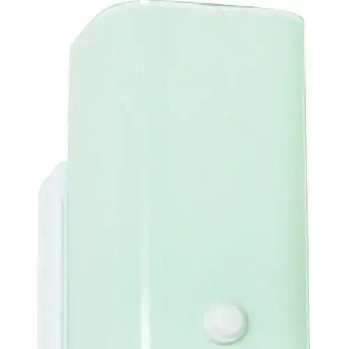 7" Channel Glass Fixture White 7" Channel Glass Fixture White