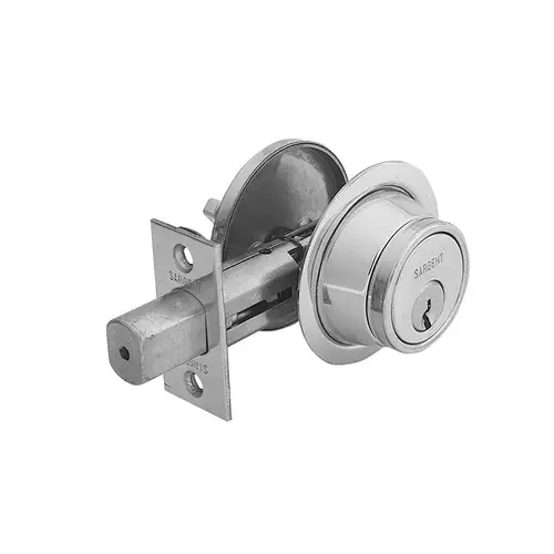 470 Series Cylindrical Deadbolt, Satin Chrome 470 Series Cylindrical Deadbolt, Satin Chrome