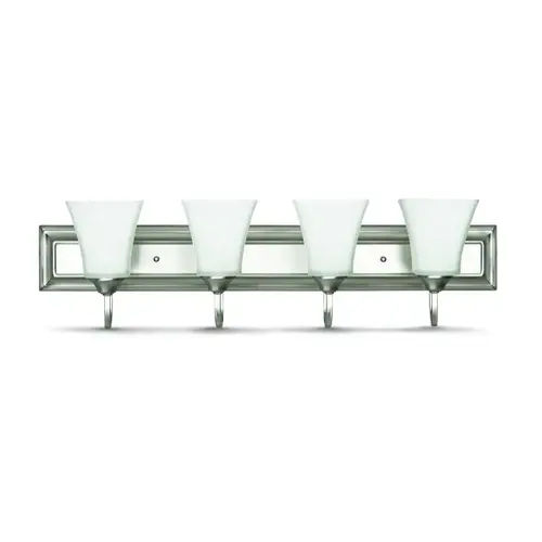Lexington 4-Light Satin Nickel Vanity fixture Lexington 4-Light Satin Nickel Vanity fixture