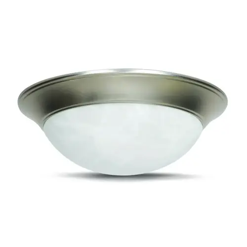 12" LED Dome Ceiling Fixture Satin Nickel 12" LED Dome Ceiling Fixture Satin Nickel