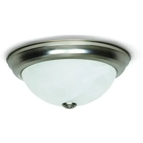 11" LED Dome Ceiling Fixture Satin Nickel 11" LED Dome Ceiling Fixture Satin Nickel