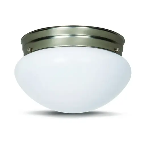 6" LED Mushroom Ceiling Fixture White Globe 6" LED Mushroom Ceiling Fixture White Globe